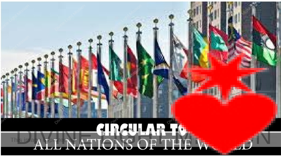 CIRCULAR TO ALL NATIONS OF THE WORLD