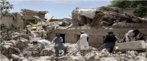 MORE THAN 1000 PEOPLE KILLED IN AN EARTHQUAKE IN AFGHANISTAN
