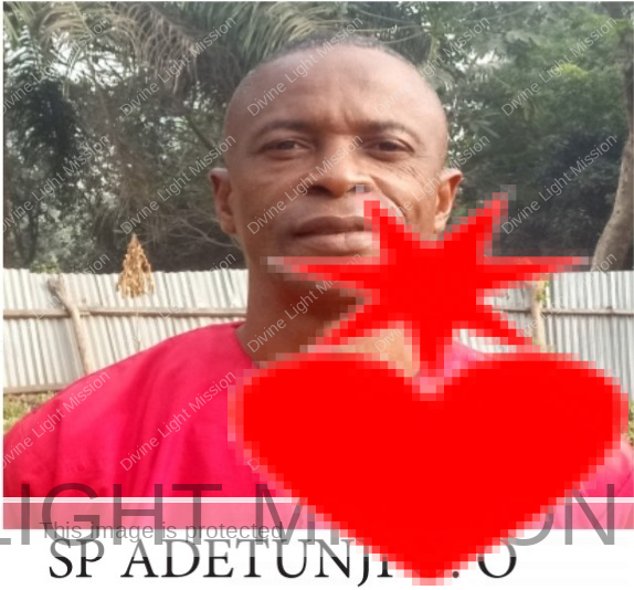 AHARAJ JI USED ME TO RESUCE A WOMAN FROM THE HANDS OF DEATH…… BY SP ADETUNJI O. ONUEKWE