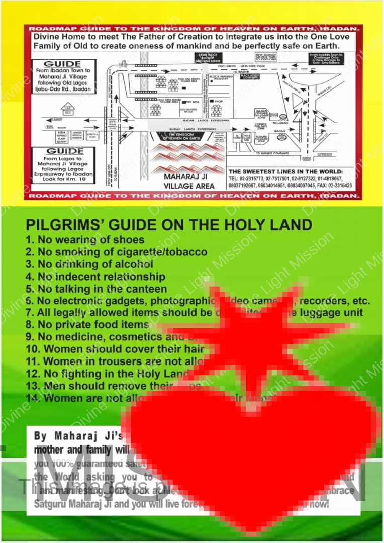 PILGRIMS GUID ON THE HOLY LAND