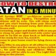 How To Destroy Satan In 5 Minutes