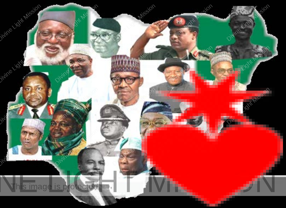 NIGERIA FOUNDING FATHER'S INCLUDING PAST AND PRESENT LEADERS