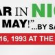 "NO WAR IN NIGERIA COME WHAT MAY!"...BY SATGURU MAHARAJ JI DECLARED ON AUG. 16, 1993 AT THE NATIONAL THEATER, IGANMU, LAGOS STATE.