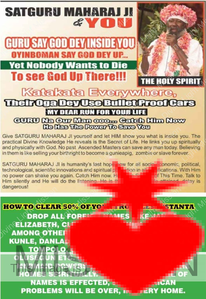 NIGERIA CELEBRATES 30 YEARS AS NEW HOLY LAND OF THE UNIVERSE, PROCLAIMED ON MAY 29, 1993 AT THE NATIONAL THEATRE, IGANMU, LAGOS. MAHARAJ JI MADE IT SO